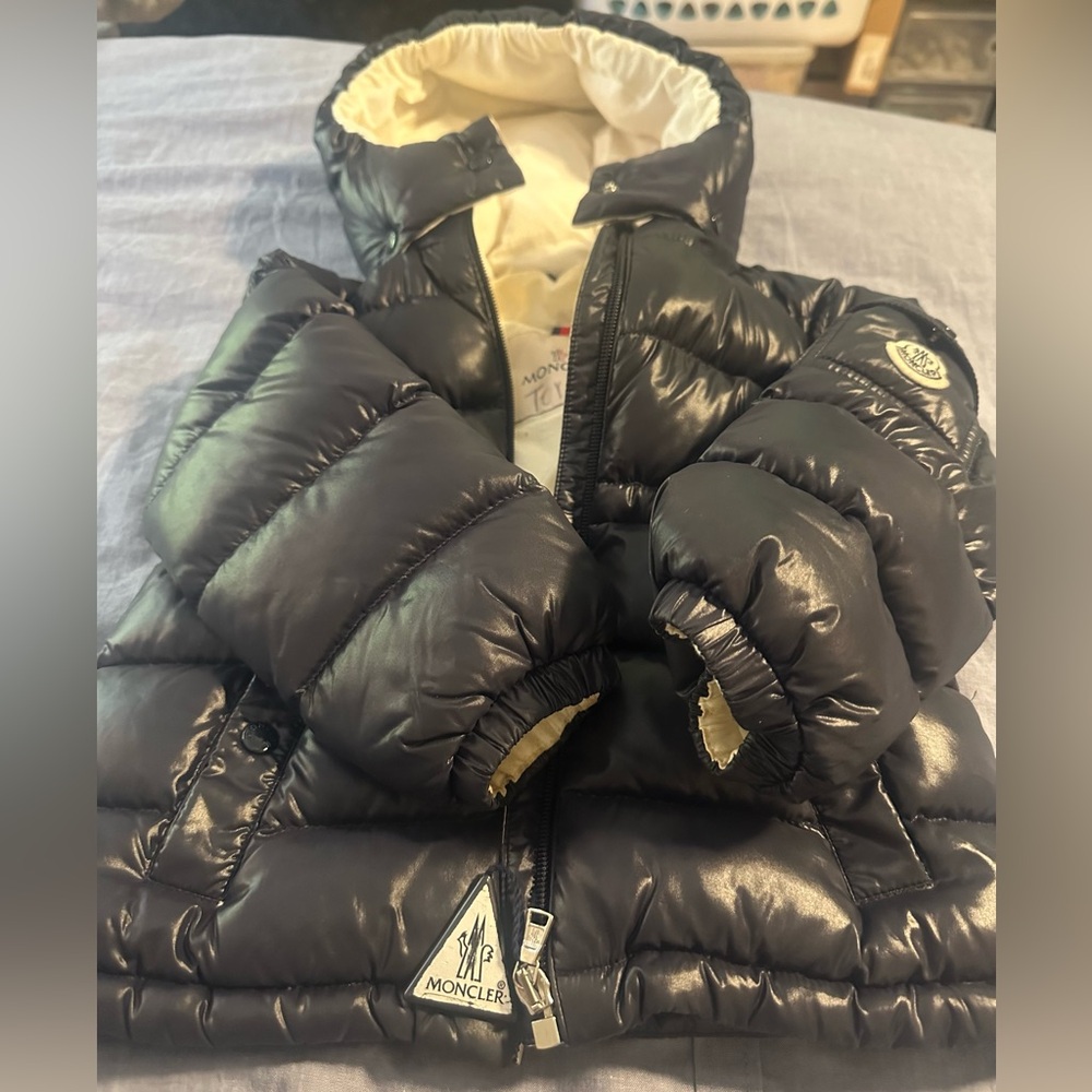 MONCLER Toddler Girl Down Coat 🔥
